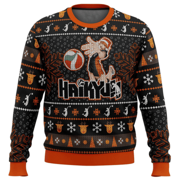 Haikyuu Anime Hinata Shouyou 4 Ugly Sweater Gifts, Haikyuu Anime Gift Fan Ugly Sweater 599