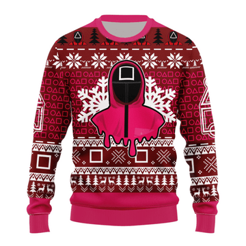 Squid Game Series 11 Ugly Sweater Gifts, Squid Game Series Gift Fan Ugly Sweater 287