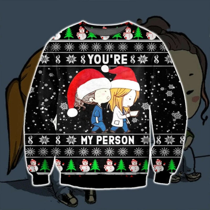 Grey's Anatomy Ugly Christmas Sweater