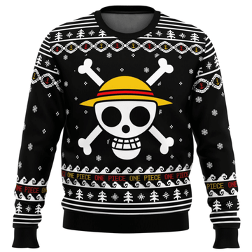 One Piece Anime Straw Hat Priate 27 Ugly Sweater Gifts, One Piece Anime Gift Fan Ugly Sweater 38