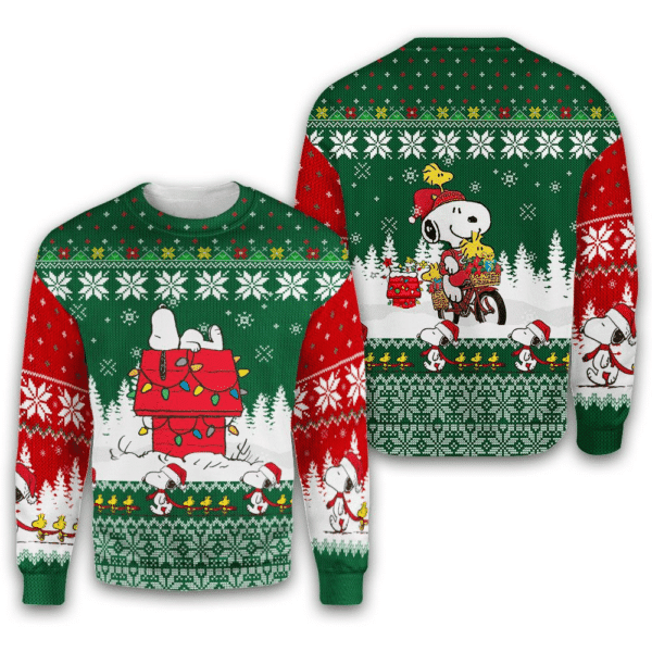 Snoopy Ugly Sweater Gifts, Snoopy Gift Fan Ugly Sweater 301