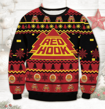 Red Hook Beer Ugly Sweater Gifts, Red Hook Beer Gift Fan Ugly Sweater 61