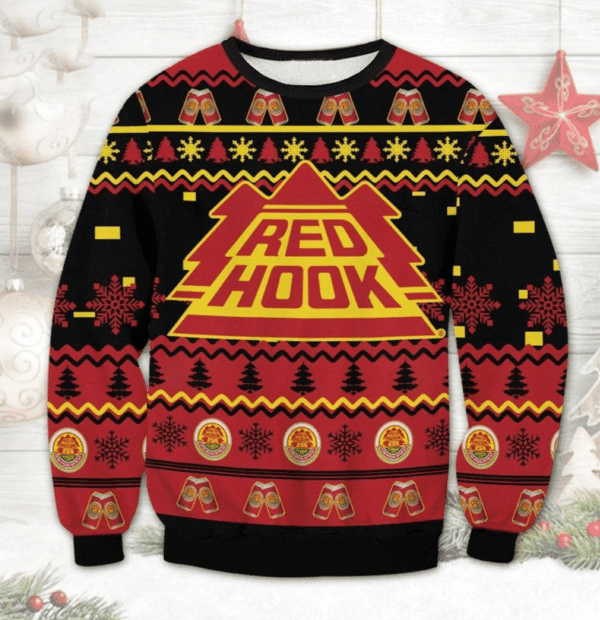 Red Hook Beer Ugly Sweater Gifts, Red Hook Beer Gift Fan Ugly Sweater 61