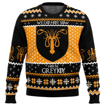 Game Of Thrones House Greyjoy Ugly Sweater Gifts, Game Of Thrones House Greyjoy Gift Fan Ugly Sweater 68