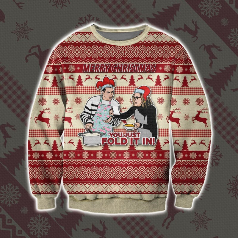 Merry Christmas Schitt's Creek Ugly Sweatshirt, Christmas Ugly Sweater