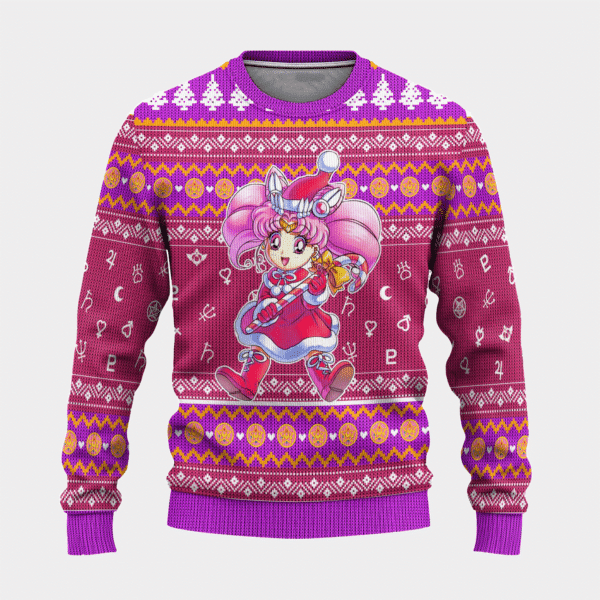 Sailor Moon Anime Chibiusa Tsukino 11 Ugly Sweater Gifts, Sailor Moon Anime Gift Fan Ugly Sweater 750