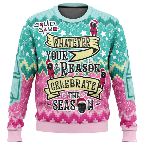 Squid Game Series 7 Ugly Sweater Gifts, Squid Game Series Gift Fan Ugly Sweater 891