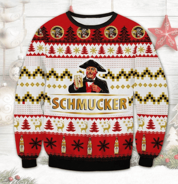 Schmucker Beer Ugly Sweater Gifts, Schmucker Beer Gift Fan Ugly Sweater 253