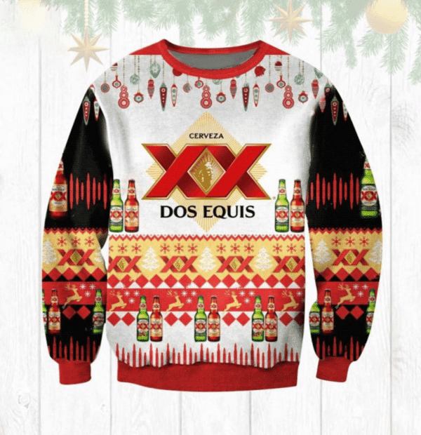 Xx Dos Equis Cerveza Beer Ugly Sweater Gifts, Xx Dos Equis Cerveza Beer Gift Fan Ugly Sweater 700