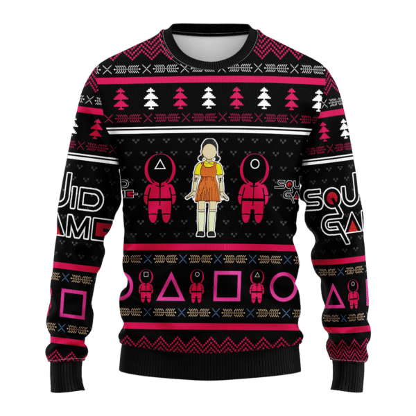 Squid Game Series 3 Ugly Sweater Gifts, Squid Game Series Gift Fan Ugly Sweater 271