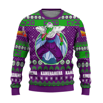 Dragon Ball Anime Piccolo 7 Ugly Sweater, Dragon Ball Anime Gift Fan Ugly Sweater