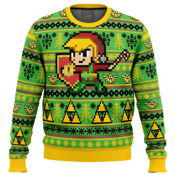 The Legend Of Zelda 2 Ugly Sweater Gifts, The Legend Of Zelda Gift Fan Ugly Sweater 798
