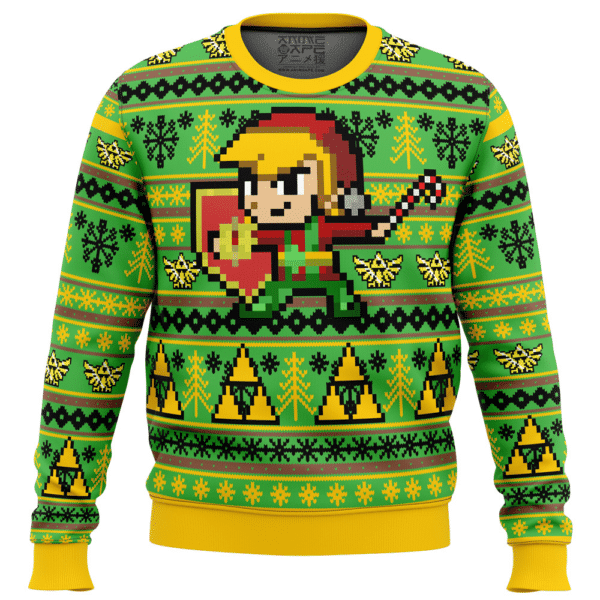 The Legend Of Zelda 2 Ugly Sweater Gifts, The Legend Of Zelda Gift Fan Ugly Sweater 798