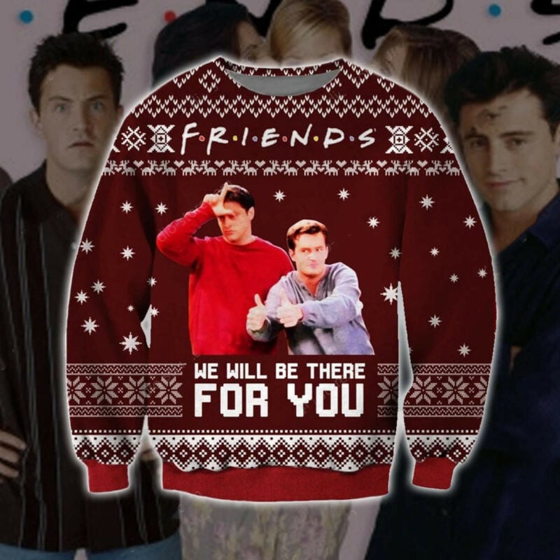 Friends Knitting Pattern Ugly Christmas Sweater
