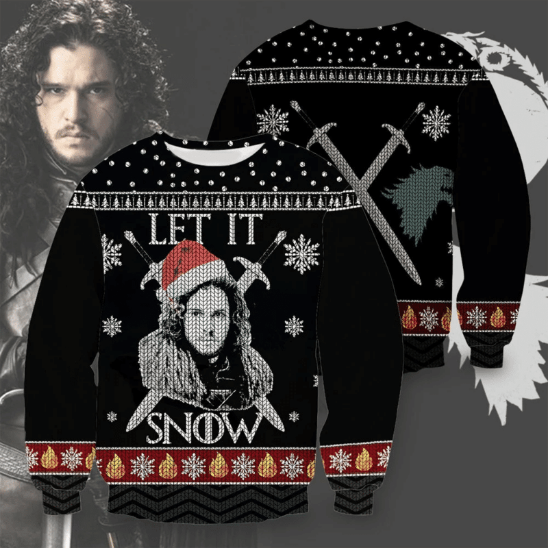 Let It Snow Ugly Christmas Sweater