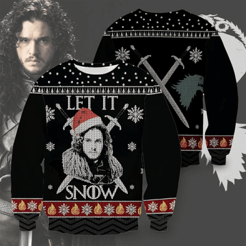 Let It Snow Ugly Christmas Sweater
