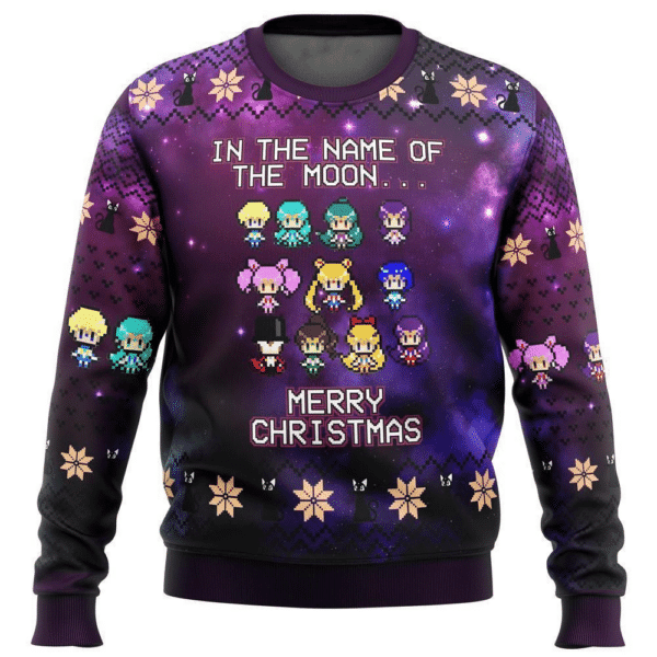 Sailor Moon Anime 2 Ugly Sweater Gifts, Sailor Moon Anime Gift Fan Ugly Sweater 718