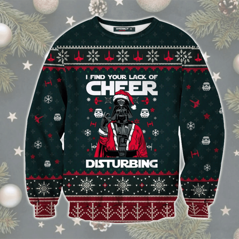 Cheer Disturbin Christmas Ugly Christmas Sweater