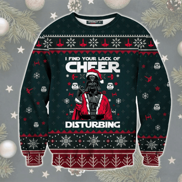 Cheer Disturbin Christmas Ugly Christmas Sweater