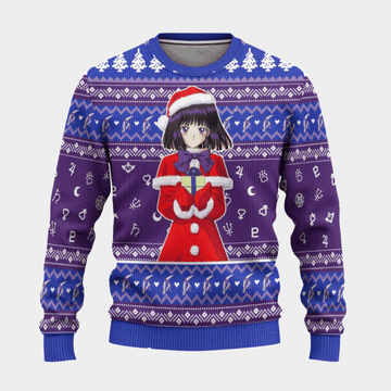 Sailor Moon Anime Sailor Saturn 15 Ugly Sweater Gifts, Sailor Moon Anime Gift Fan Ugly Sweater 688