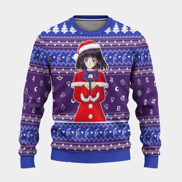 Sailor Moon Anime Sailor Saturn 15 Ugly Sweater Gifts, Sailor Moon Anime Gift Fan Ugly Sweater 688