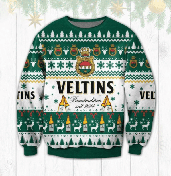 Veltins Brautradition Beer Ugly Sweater Gifts, Veltins Brautradition Beer Gift Fan Ugly Sweater 879