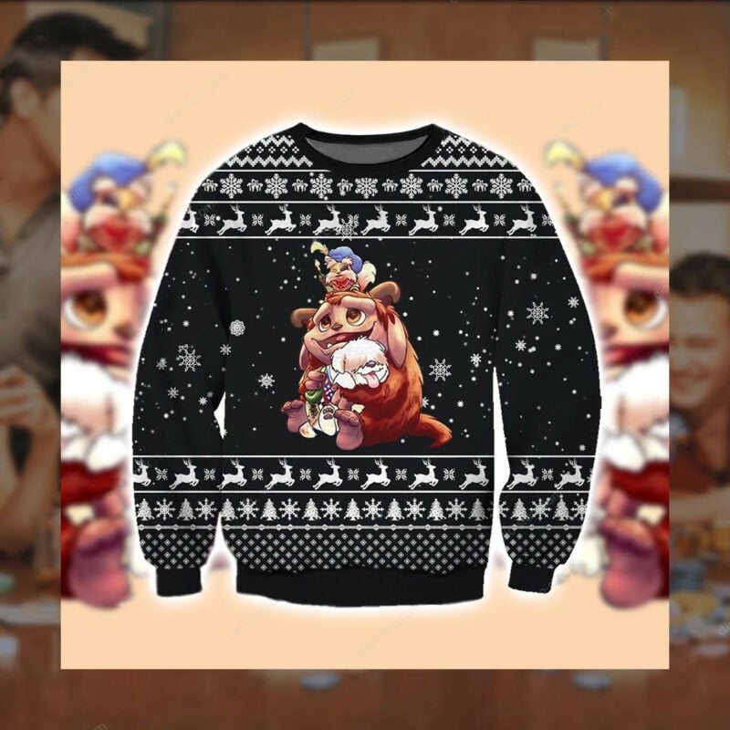 Labyrinth Knitting Ugly Christmas Sweater