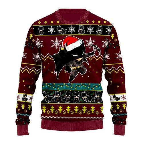 Batman Dc Christmas 3 Ugly Sweater Gifts, Batman Dc Gift Fan Ugly Sweater 320