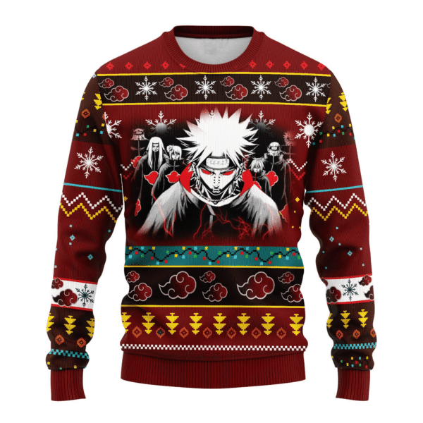 Akatsuki Naruto Anime 10 Ugly Sweater, Akatsuki Naruto Anime Gift Fan Ugly Sweater 100
