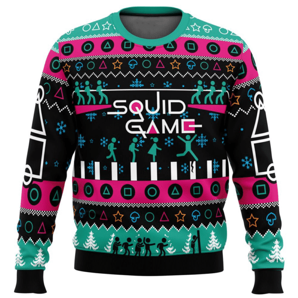 Squid Game Series 5 Ugly Sweater Gifts, Squid Game Series Gift Fan Ugly Sweater 225