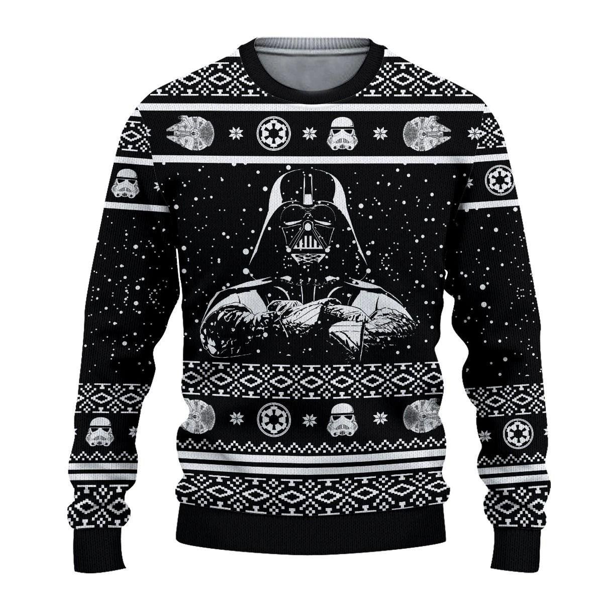 Darth Vader Starwars 3 Christmas Ugly Sweater, Darth Vader Starwars Christmas Gift, Darth Vader Starwars Christmas Shirt