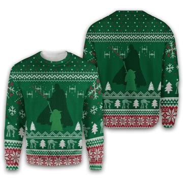 Star Wars Ugly Sweater Gifts, Star Wars Gift Fan Ugly Sweater 708