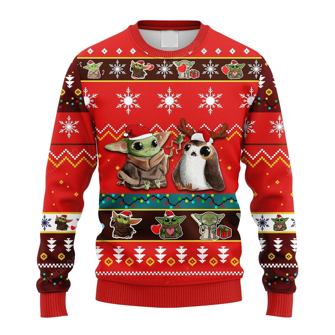 Baby Yoda Ugly Sweater, Baby Yoda Dark Vader Christmas Sweater, Baby Yoda Lover Gift, Baby Yoda Christmas Shirt