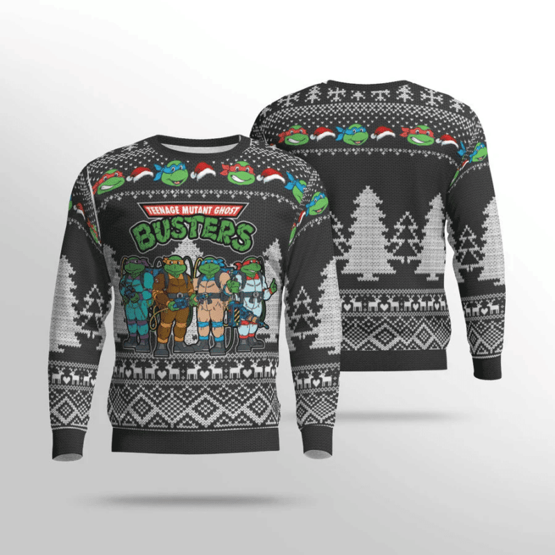 Ghostbusters Ugly Christmas Sweater