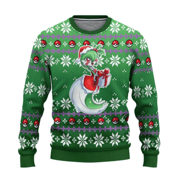 Pokemon Anime Gardevoir 24 Ugly Sweater Gifts, Pokemon Anime Gift Fan Ugly Sweater 730