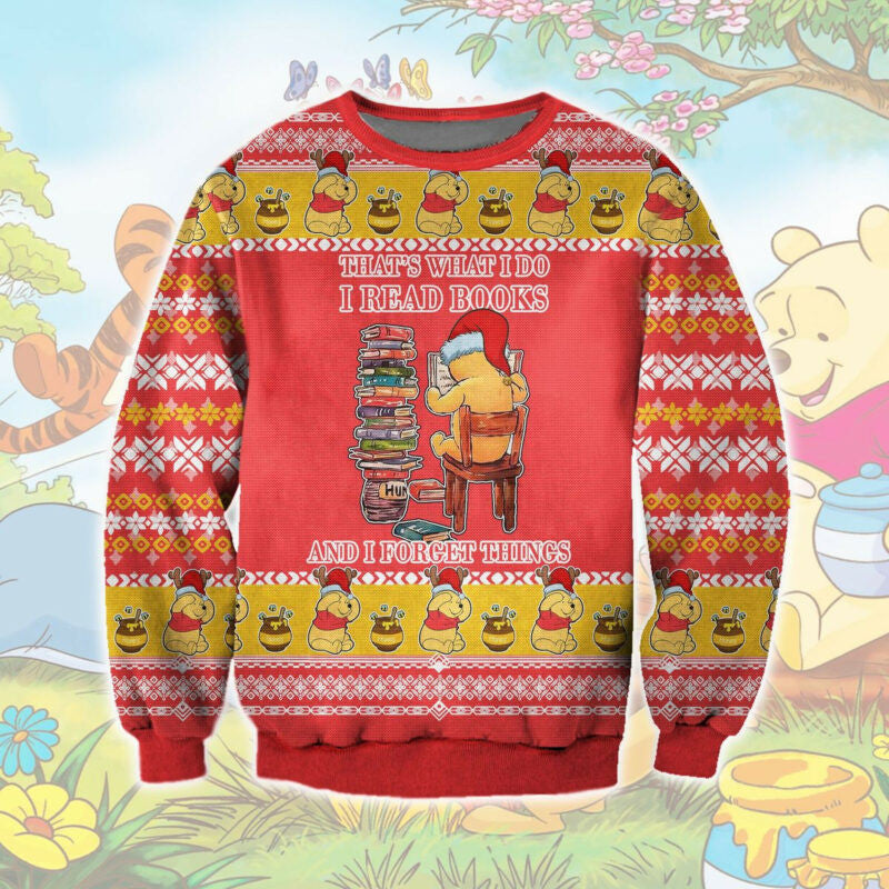 Winnie The Pooh Ugly Christmas Sweater