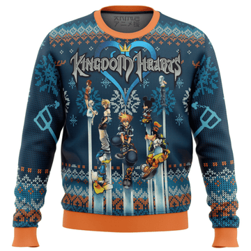 Kingdom Hearts 2 Ugly Sweater Gifts, Kingdom Hearts Gift Fan Ugly Sweater 147