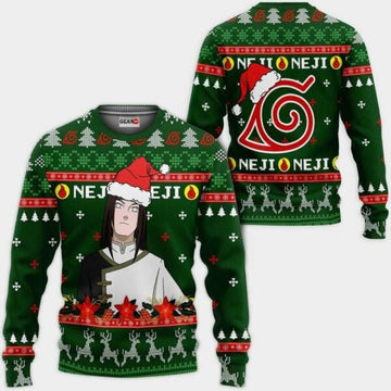 Neji Hyuga Ugly Christmas Naruto Anime Xmas 1k441 Gifts ,naruto Anime Xmas Christmas Gift Fan 954