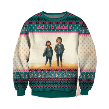 Squid Game Series 2 Ugly Sweater Gifts, Squid Game Series Gift Fan Ugly Sweater 519