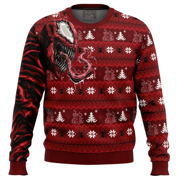 Venom Marvel Ugly Sweater Gifts, Venom Marvel Gift Fan Ugly Sweater 267
