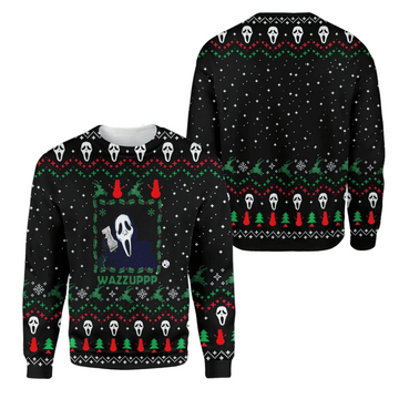 Ghost Christmas Ugly Christmas Sweater