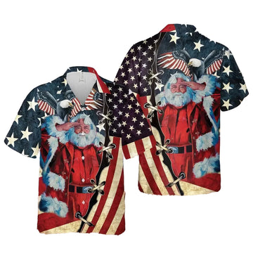 Patriotism America Christmas Hawaiian Shirt For Men & Women Best Christmas Gifts 2024
