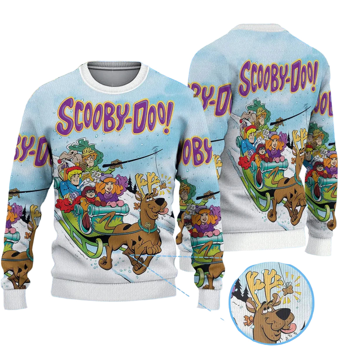 SBD Christmas Knitted Ugly Christmas Sweater