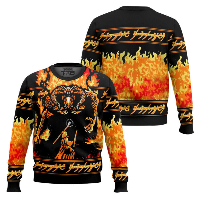 LOTR Knitted Ugly Christmas Sweater