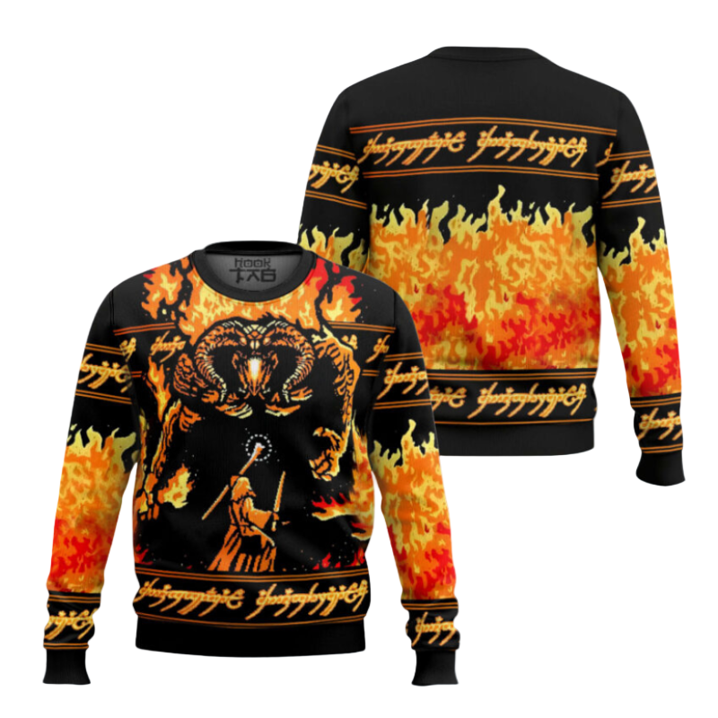 LOTR Knitted Ugly Christmas Sweater