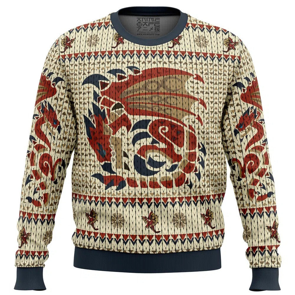 Rathalos Monster Hunter Ugly Christmas Sweater