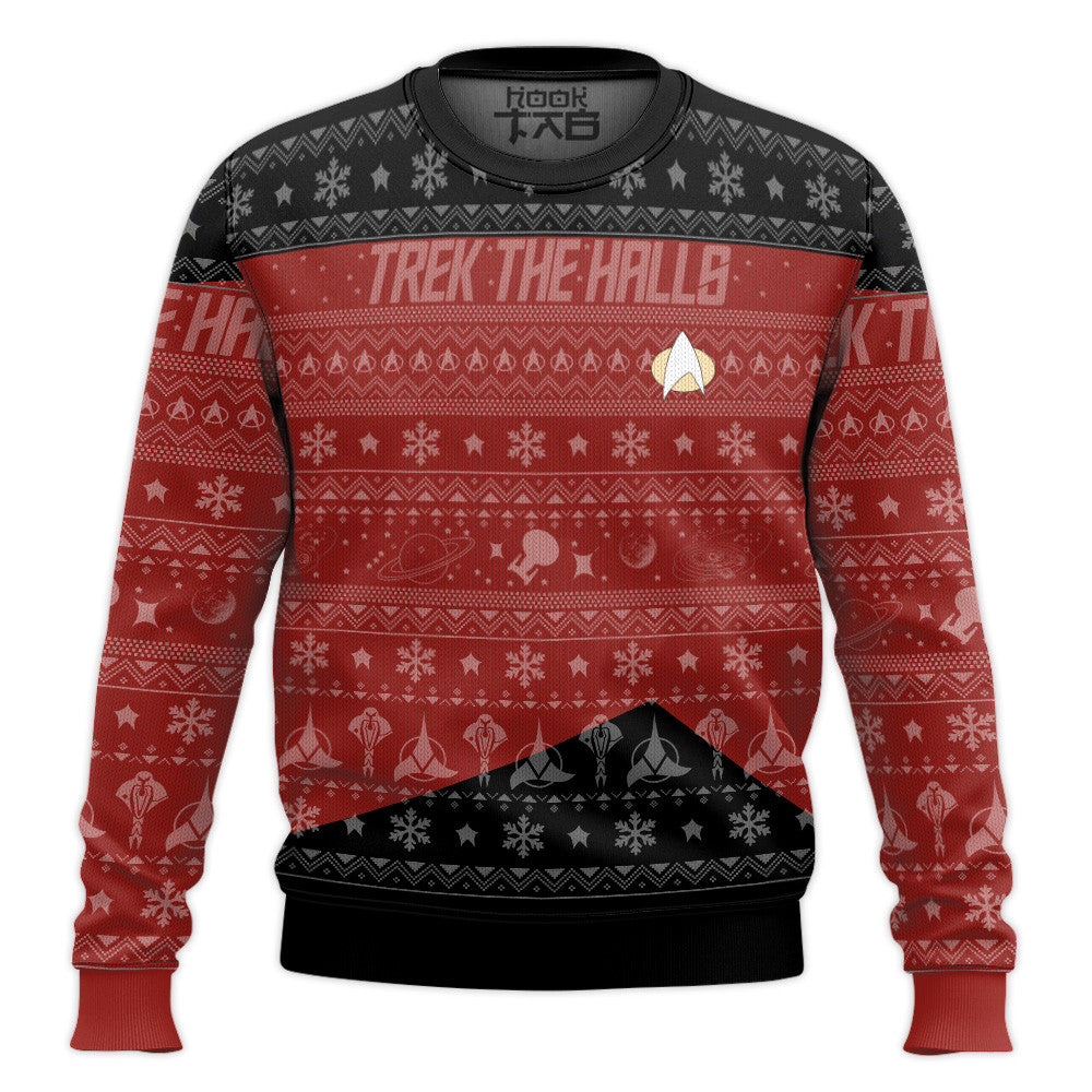 3D S.T The Next Generation 1987 Red Ugly Christmas Ver 2