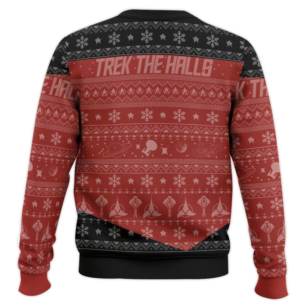 3D S.T The Next Generation 1987 Red Ugly Christmas Ver 2