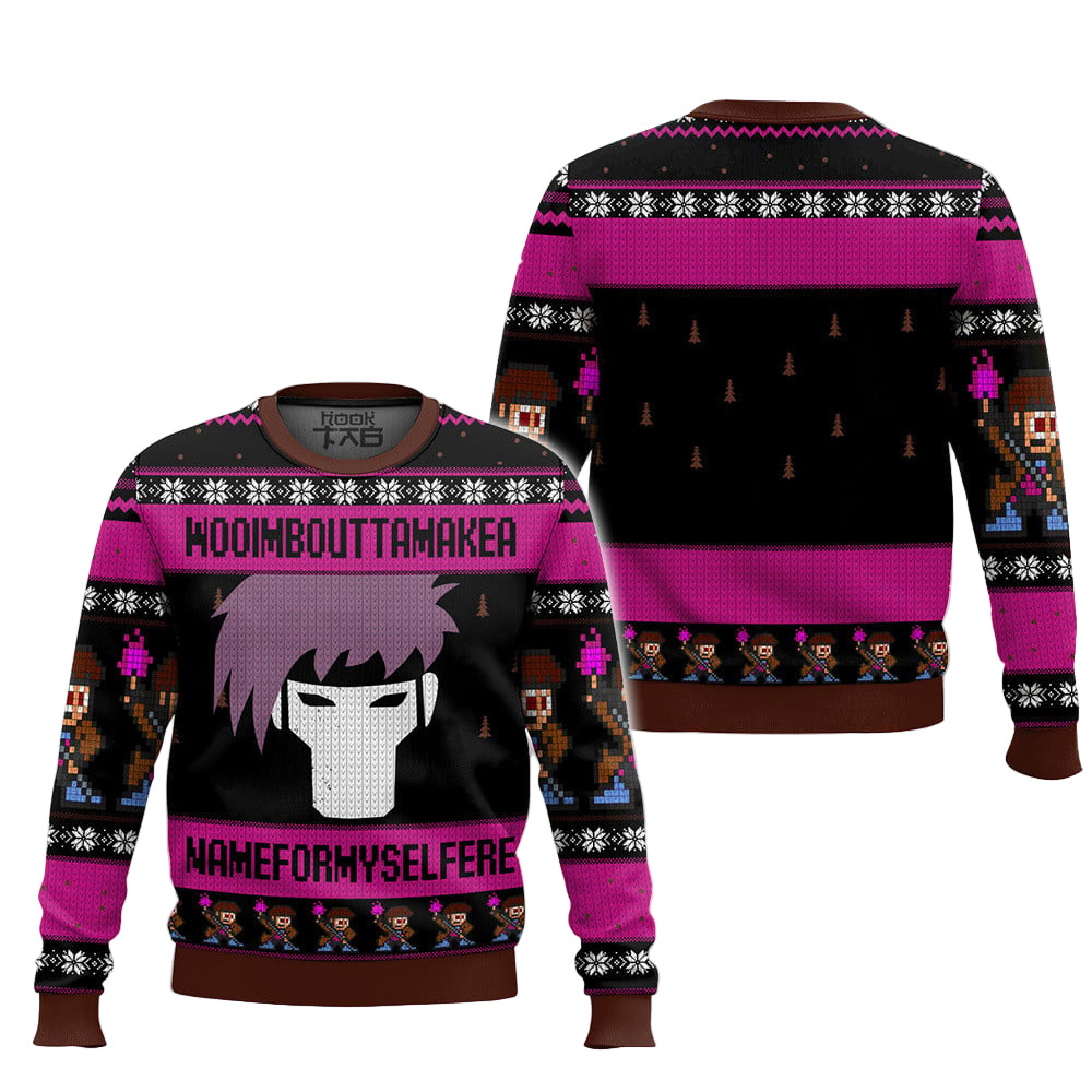 Gambit Make a name for myself Ugly Sweater