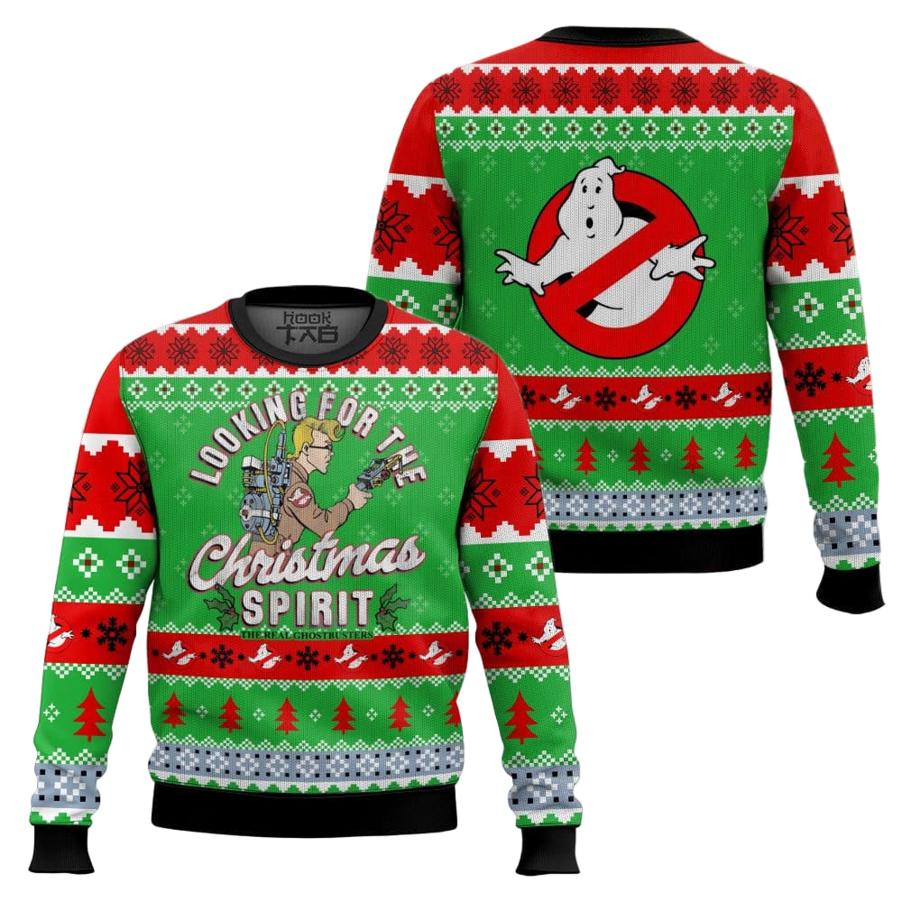 Ghostbusters, Looking for Christmas Spirit Ugly Sweater